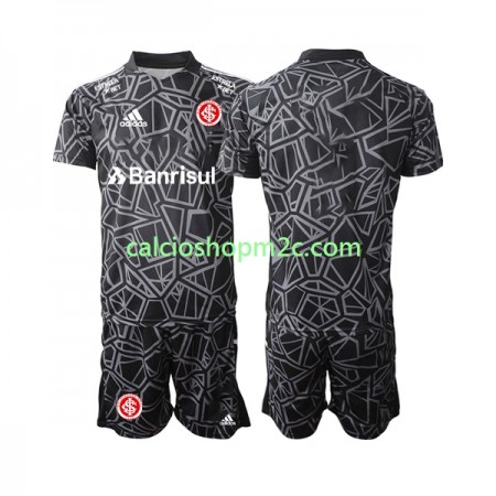Internacional Portiere Bambino Maglia Prima 2022/2023 Manica Corta (+ Pantaloncini)
